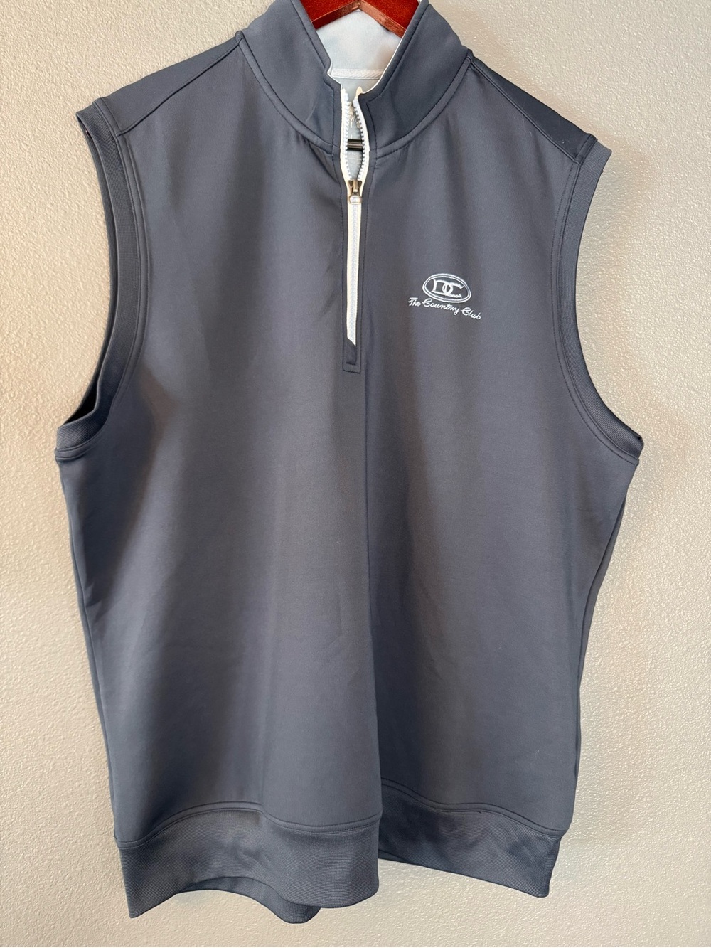 Johnnie-O Men’s Large Gray Blue Performance